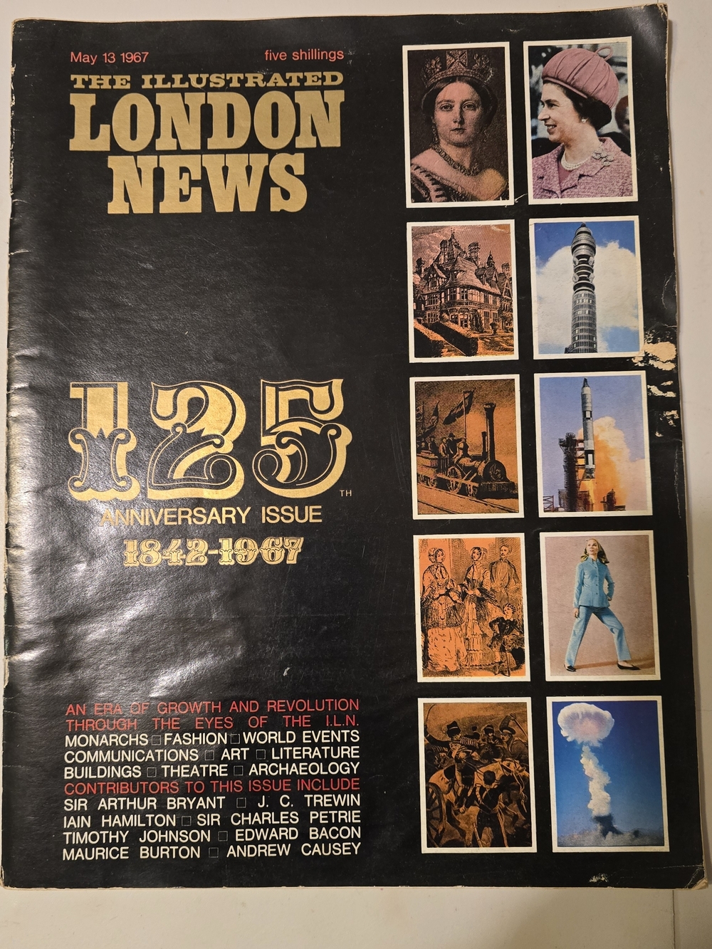 Vtg The Illustrated London News 125th Anniversary Issue May 13, 1967